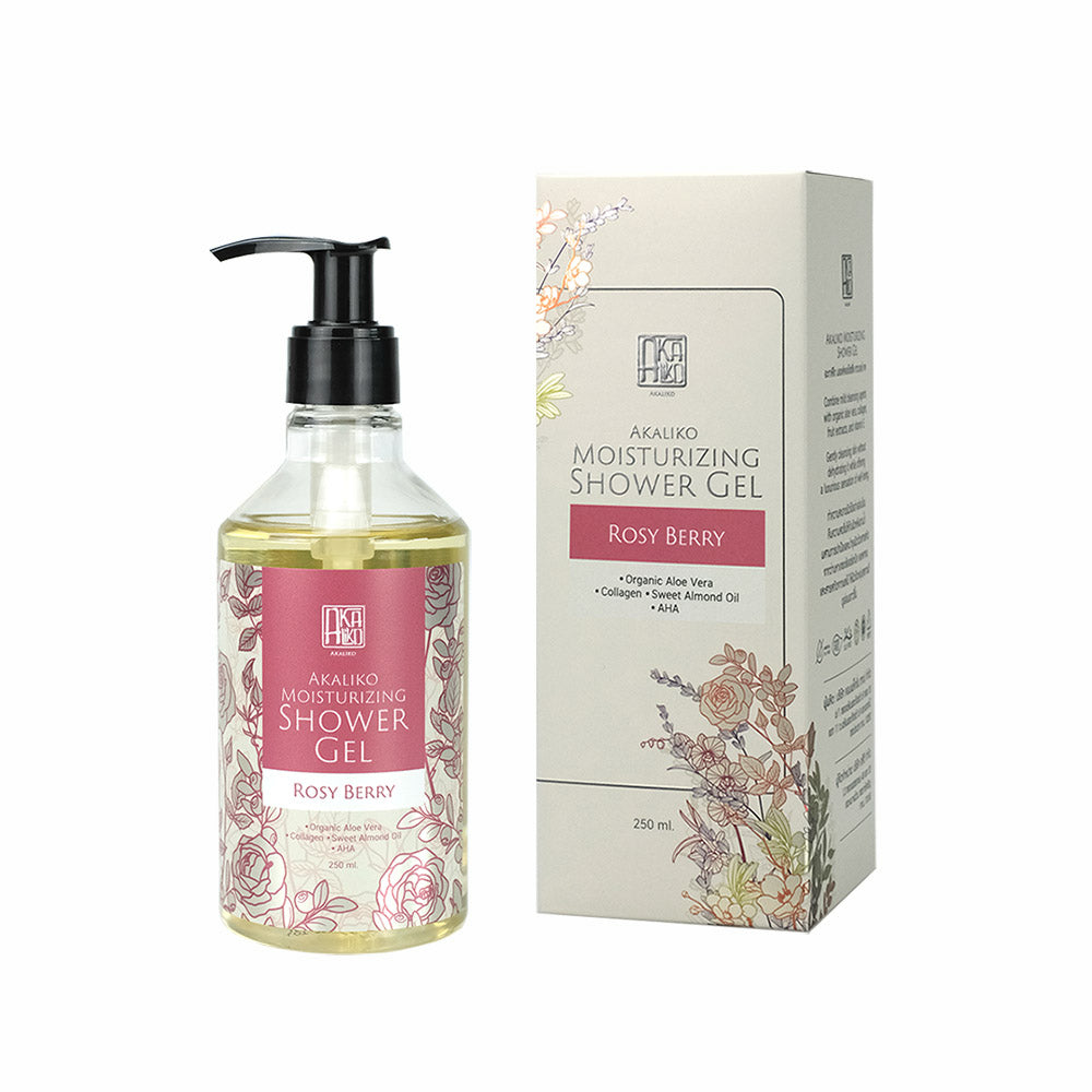 AKALIKO Rosy Berry Moisturizing Shower Gel