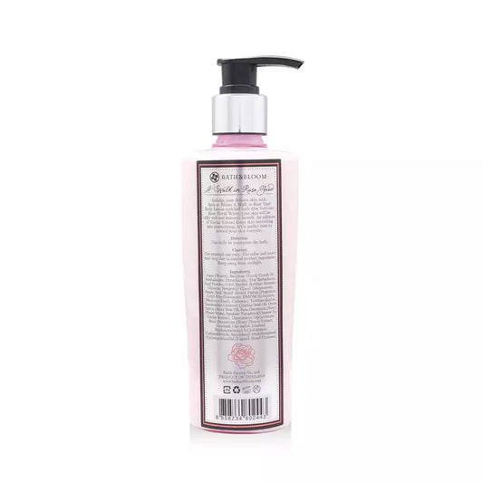 BATH and BLOOM A Walk in Rose Yard Body Lotion  Back