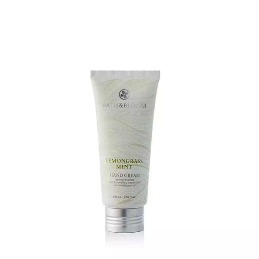 BATH and BLOOM Lemongrass Mint Hand Cream  Front