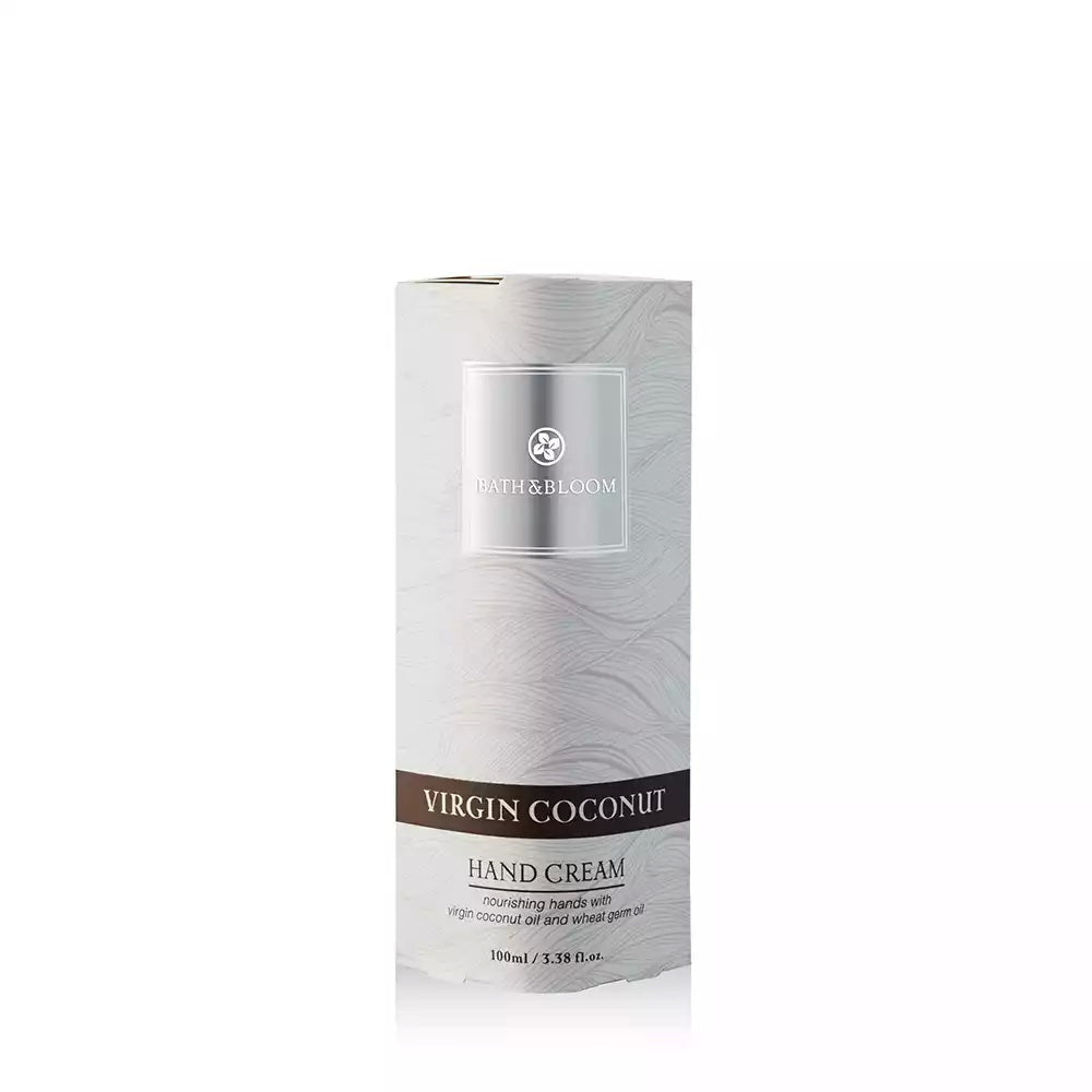 BATH and BLOOM Virgin Coconut Hand Cream Package