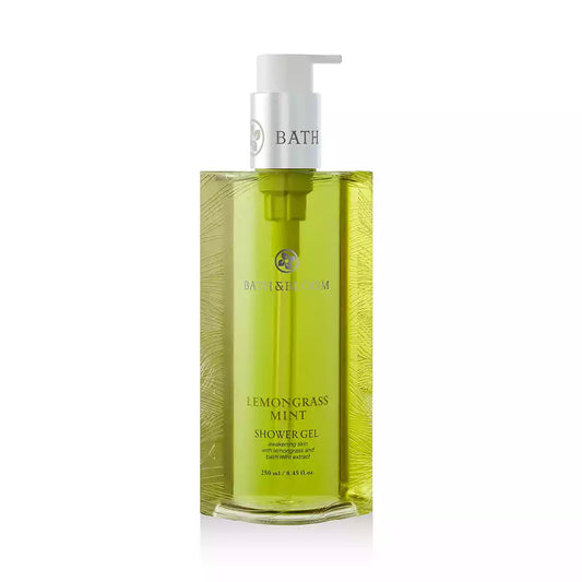 BATH and BLOOM Lemongrass Mint Shower Gel Front