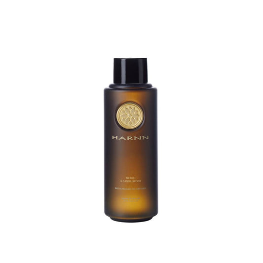 HARNN Neroli and Sandalwood Bath and Massage Oil 4.05 Fl Oz. (Pack of 2)