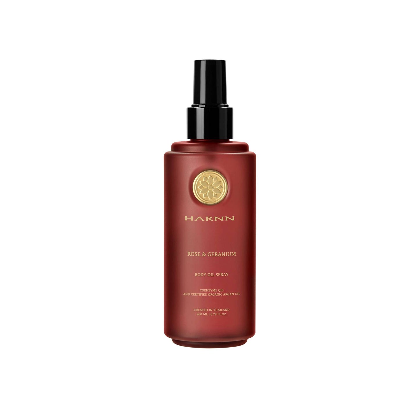 HARNN Rose and Geranium Body Oil Spray 2.06 Fl Oz. (Pack of 2)