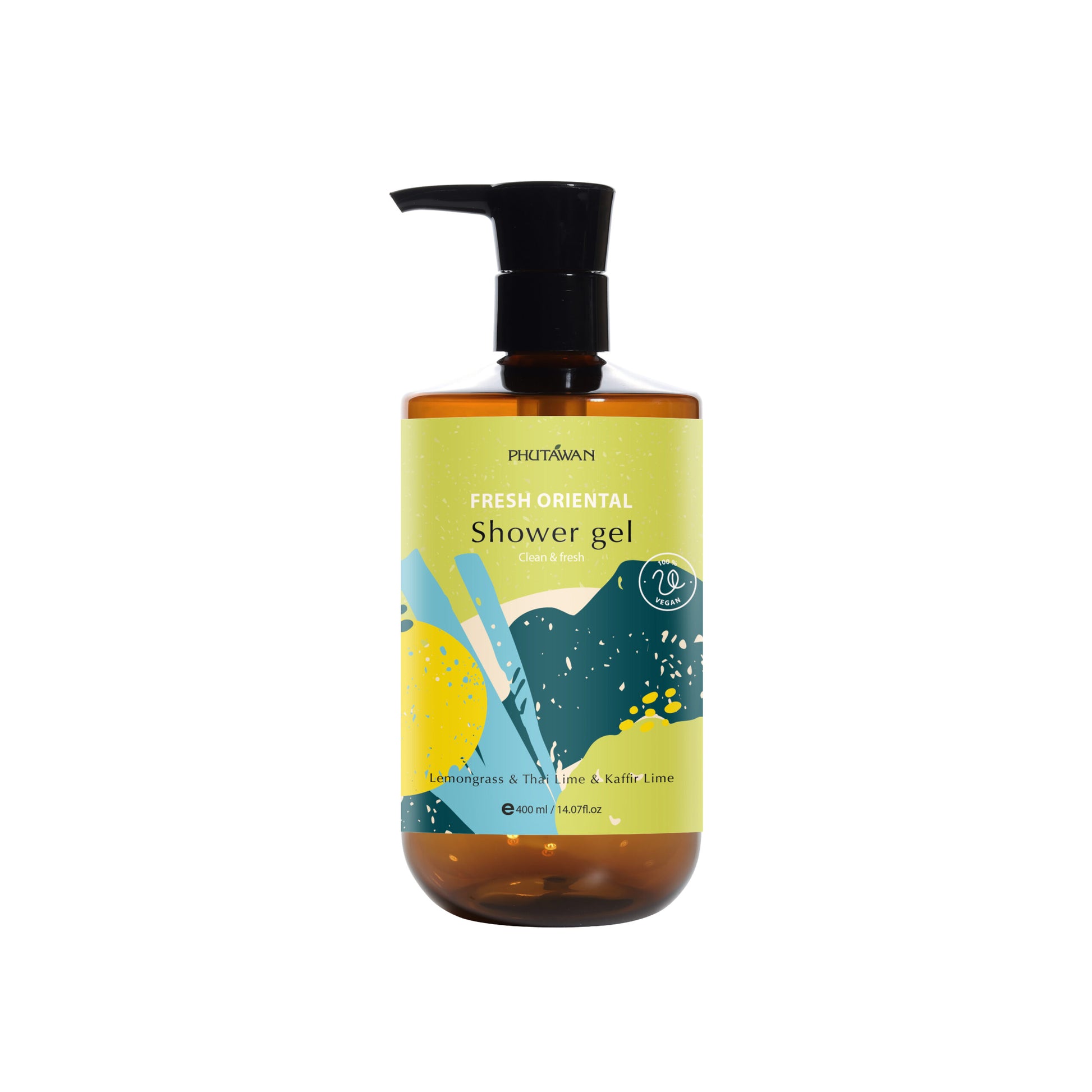 PHUTAWAN Fresh Oreintal Shower Gel Front