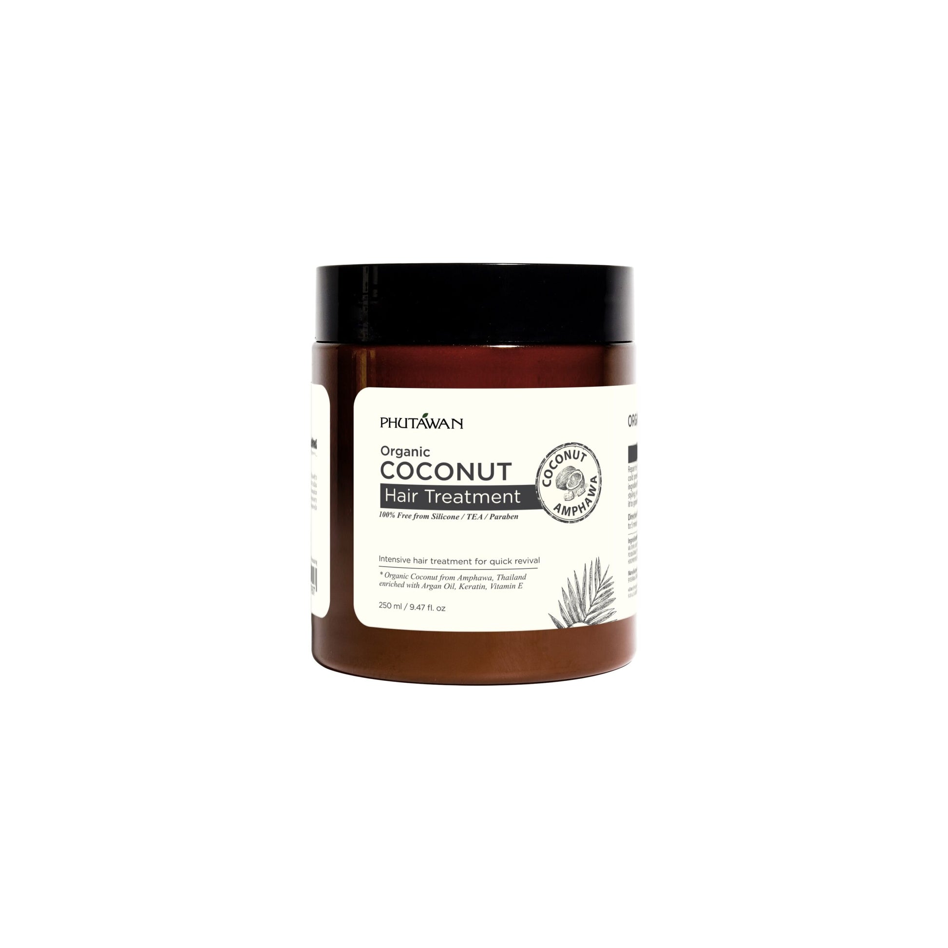 PHUTAWAN Organic Coconut Hair Treatment Front