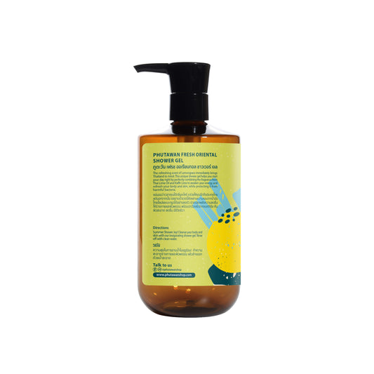 PHUTAWAN Fresh Oreintal Shower Gel Back