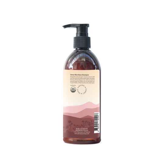 PHUTAWAN Organic Mon Rose Shampoo 10.82 Fl Oz. (Pack of 2)