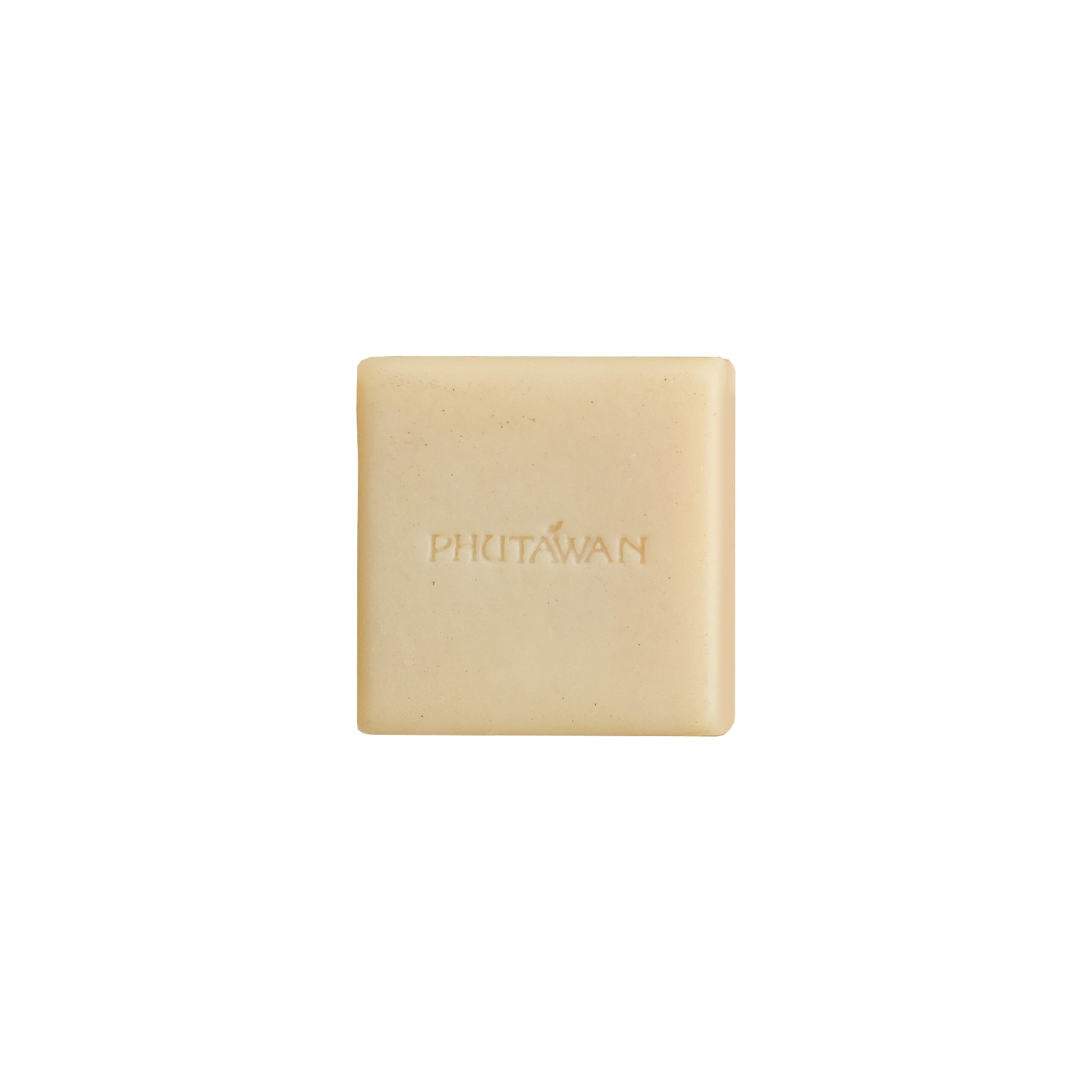 PHUTAWAN Organic Coconut Soap Bar Texture