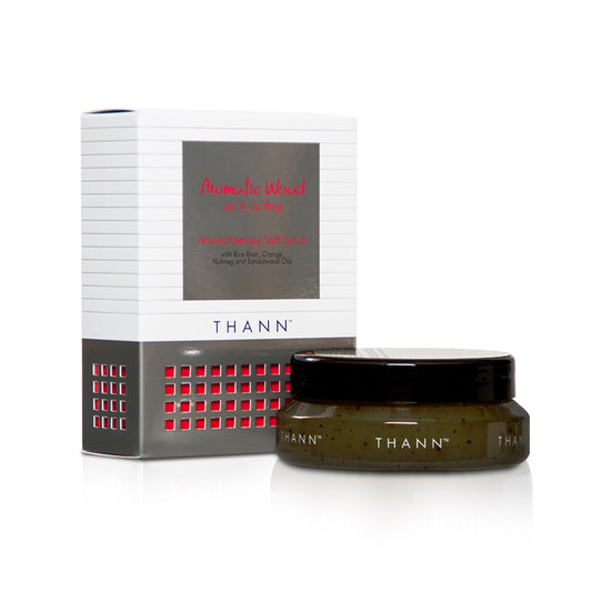 THANN Aromatic Wood Aromatherapy Salt Scrub